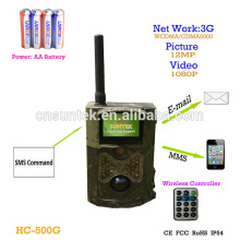 12mp 1080 P SMS Controle GPRS MMS 3G Caça Trail Camera HC-500G